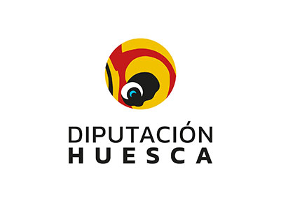 Logotipo Diputación de Huesca (Vertical)